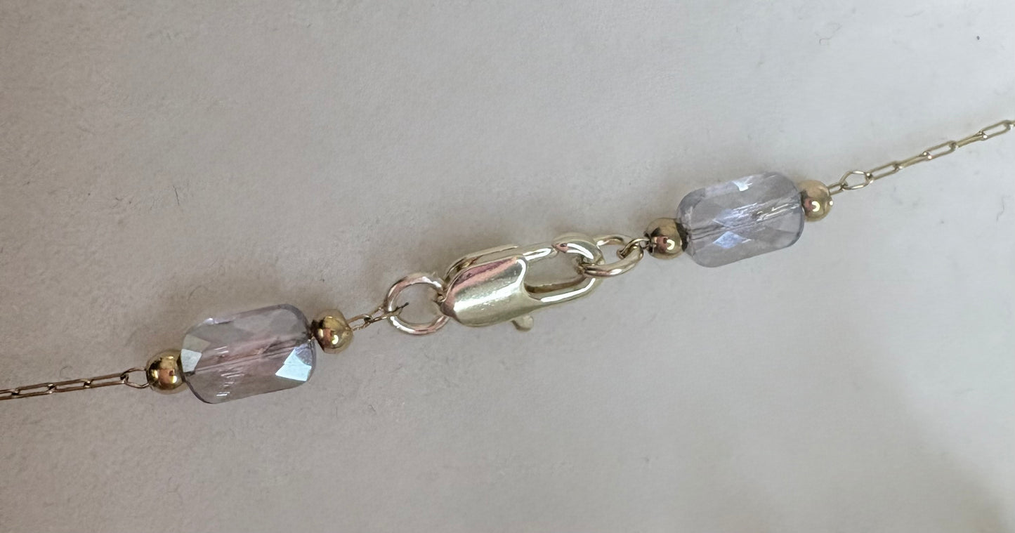 Transparent Glass Necklace