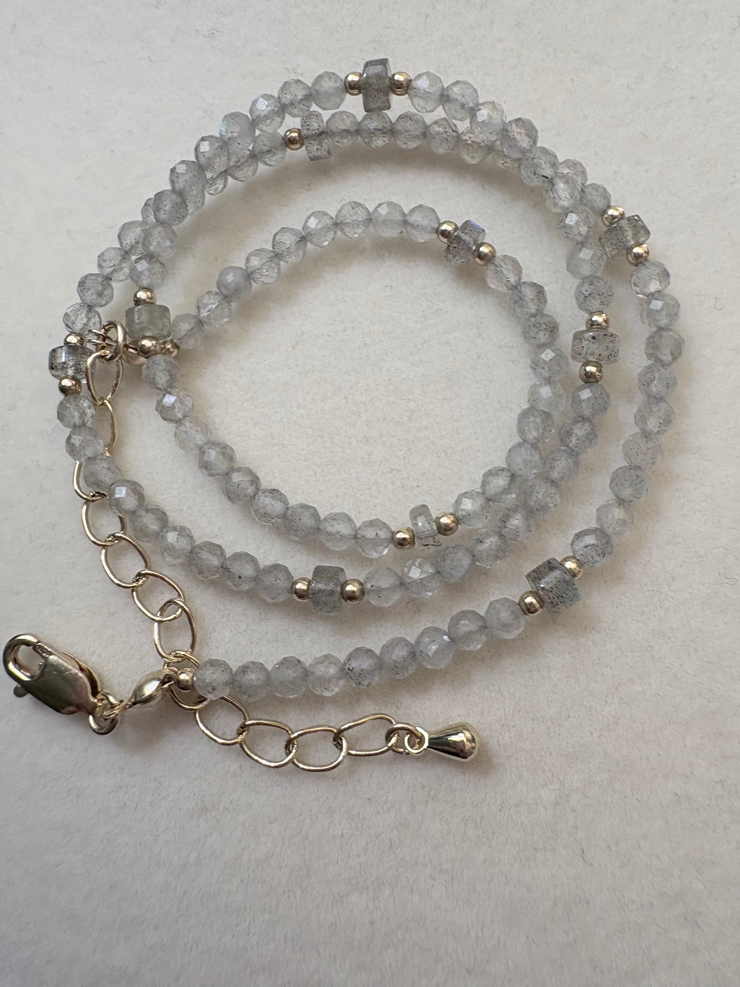 Dainty Labradorite Choker
