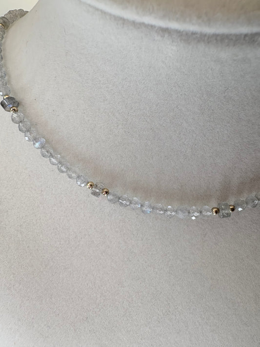 Dainty Labradorite Choker