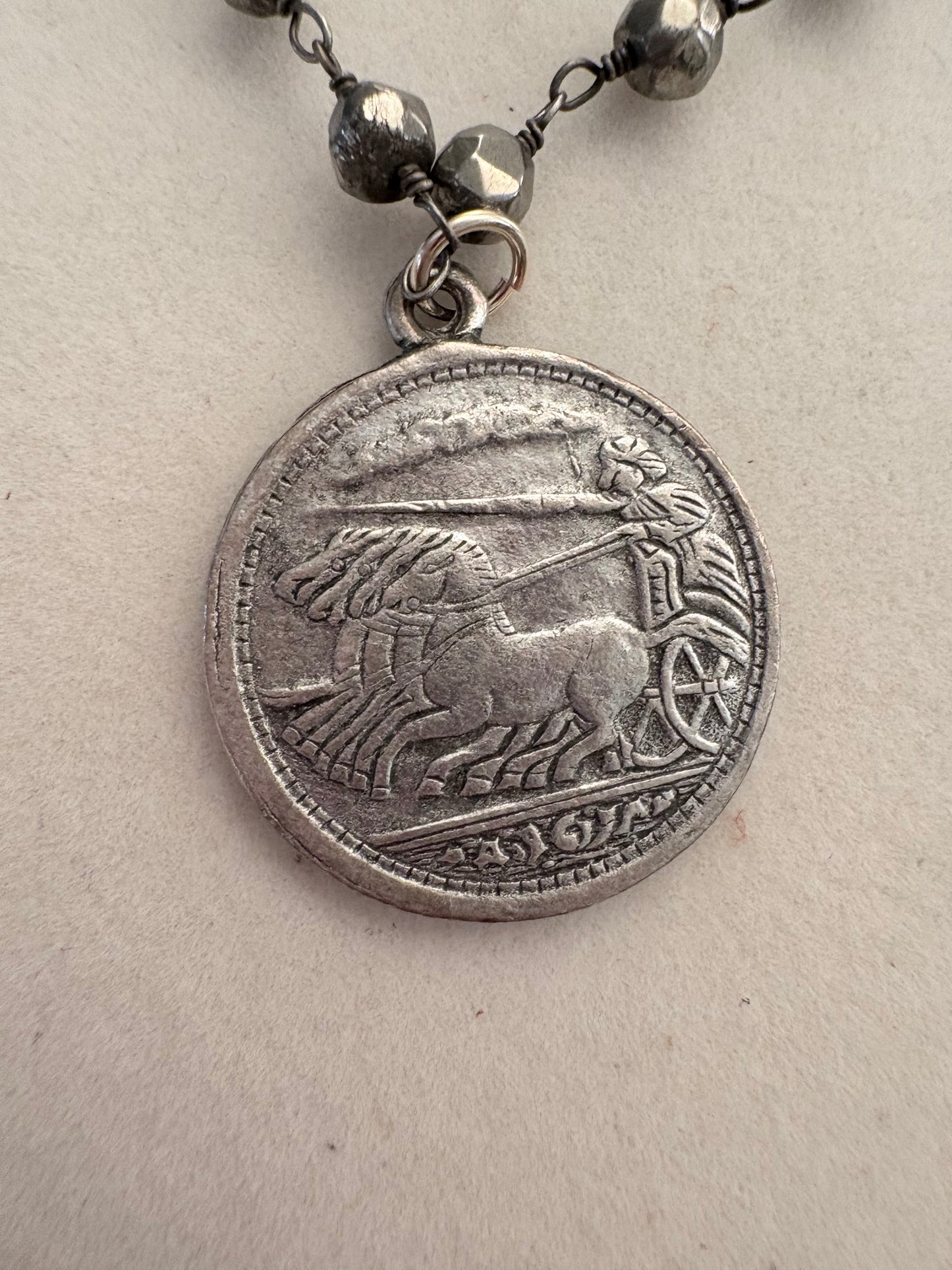 Alexander The Great Coin Necklace