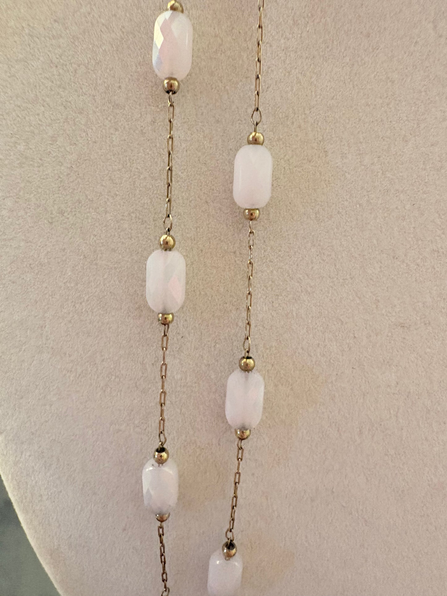Transparent Glass Necklace