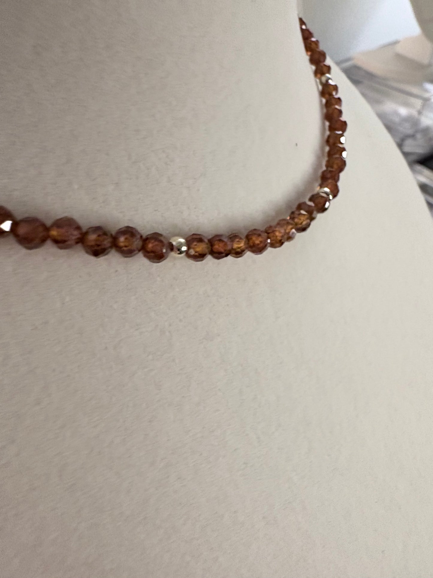 Spessartine Garnet Necklace