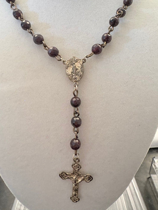 Garnet Rosary