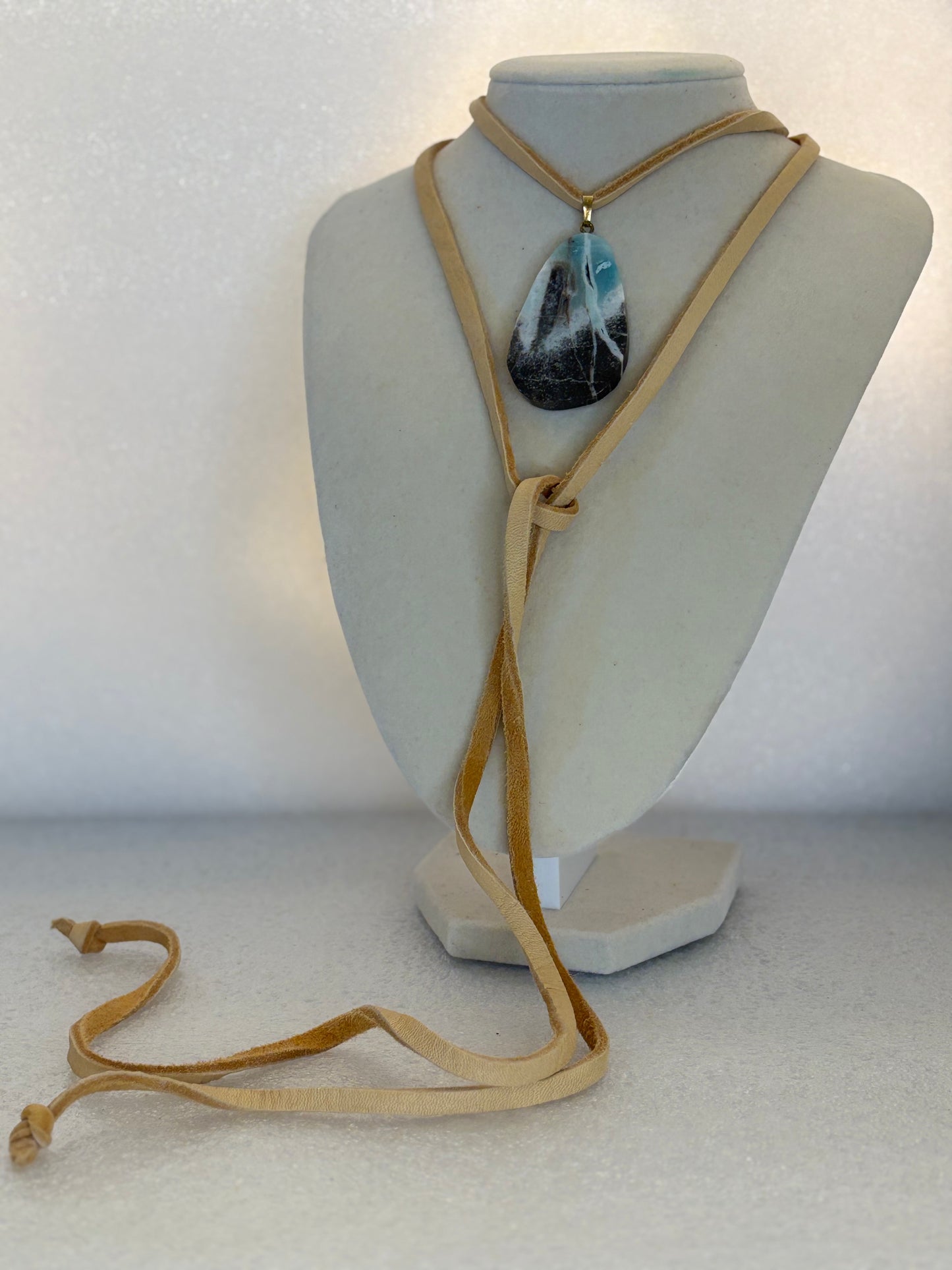 Raw Amazonite Signature Wrap