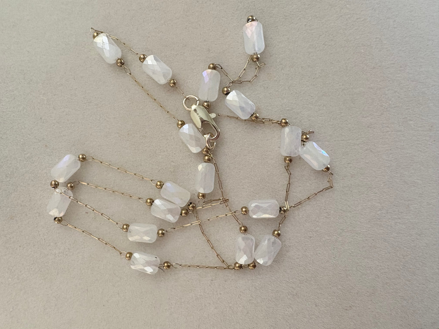 Transparent Glass Necklace