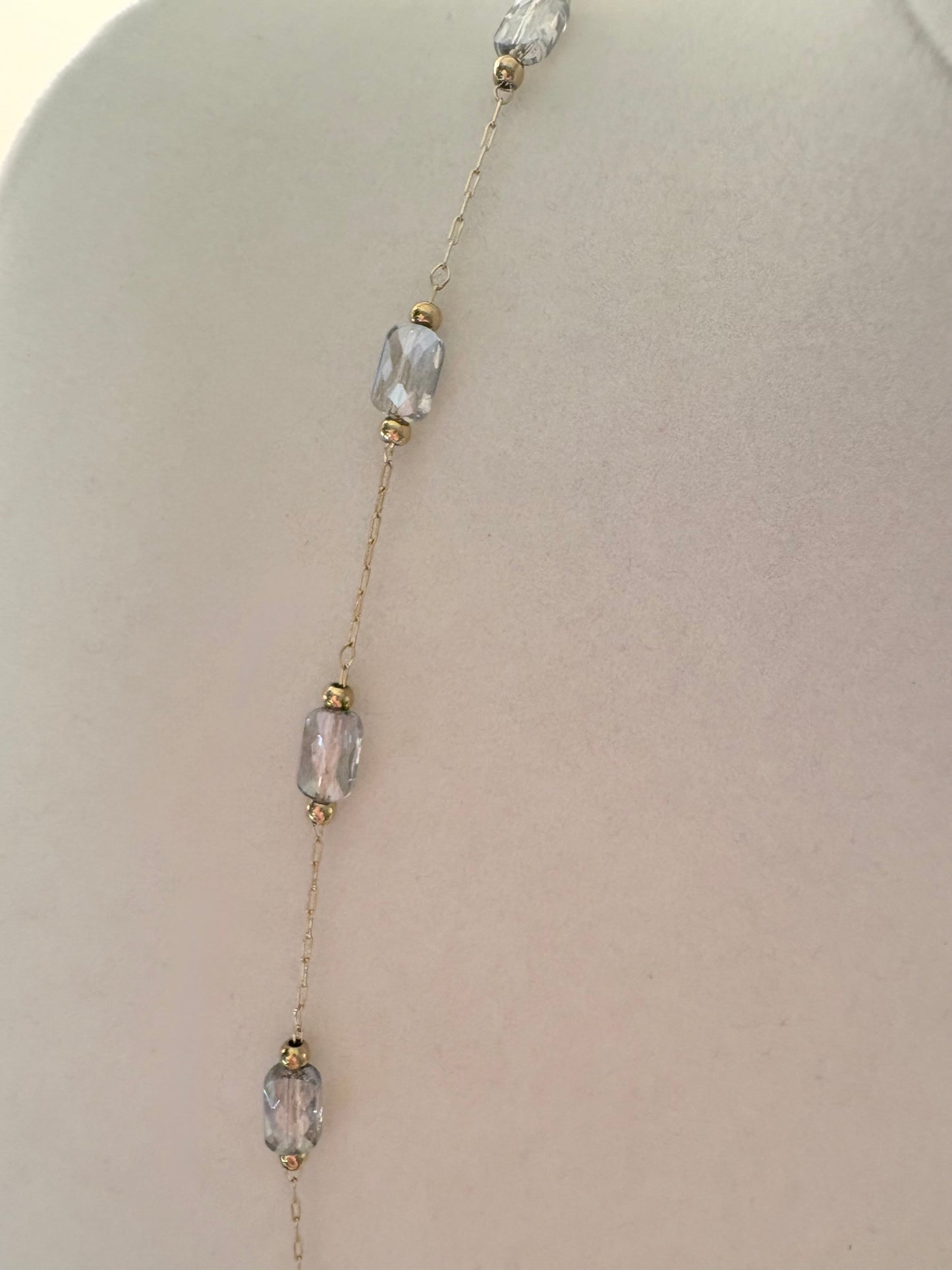 Transparent Glass Necklace