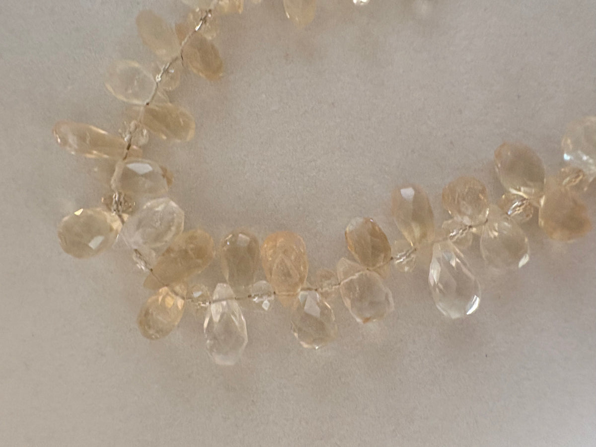 Citrine Briolette Bracelet