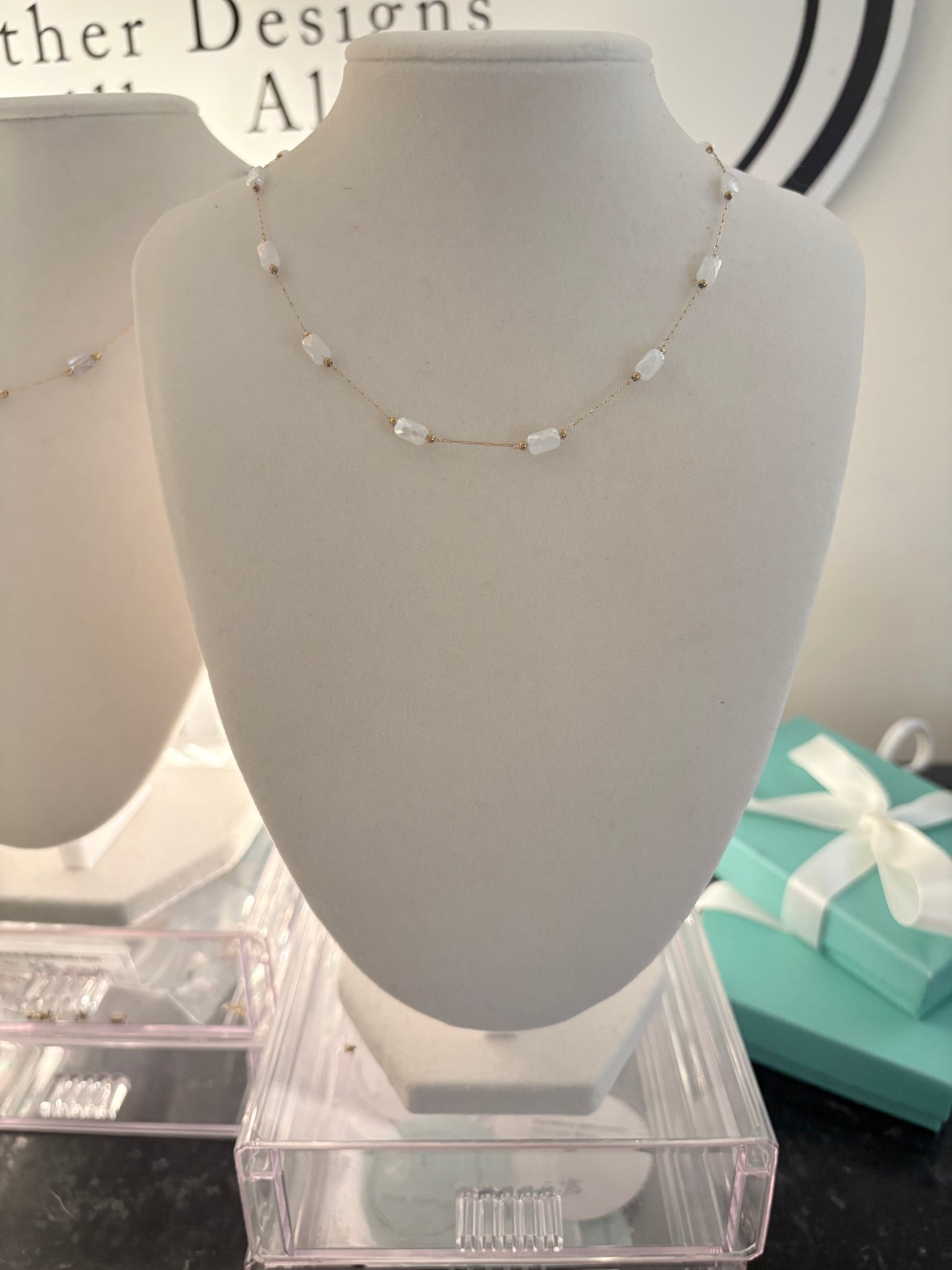 Transparent Glass Necklace