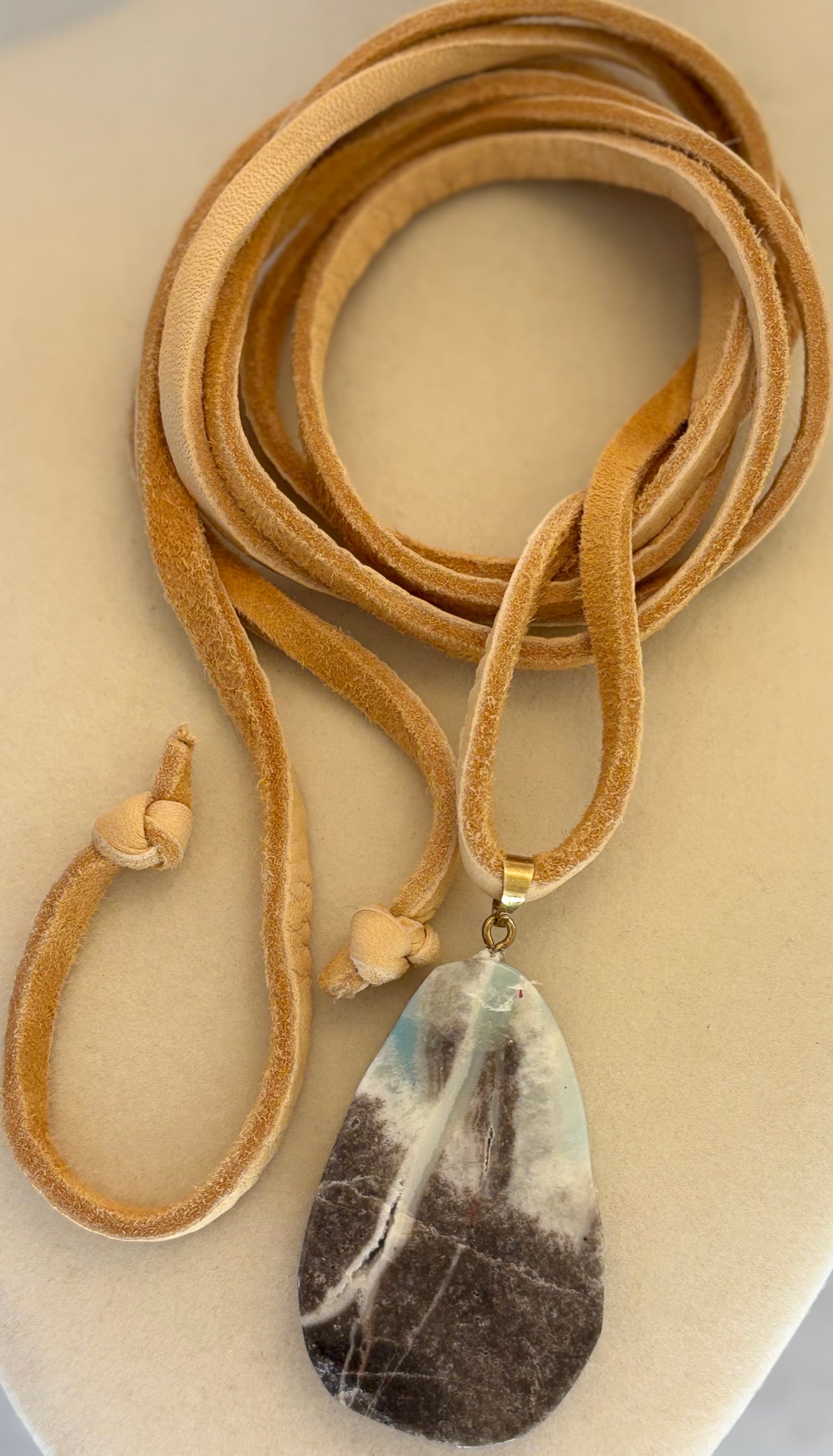Raw Amazonite Signature Wrap