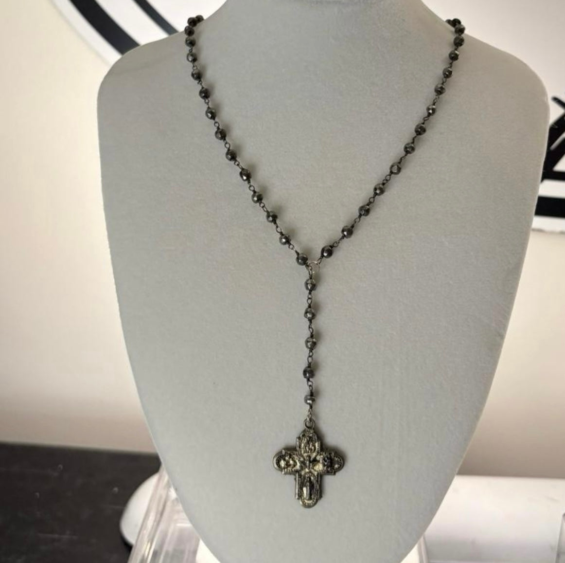 Orleans Nocturne Gothic Y Necklace