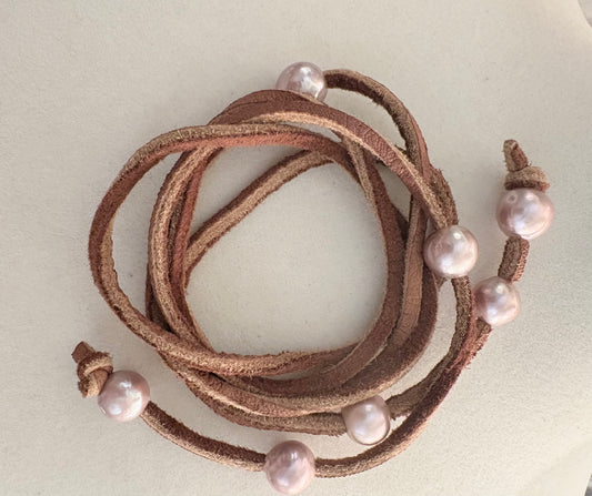 Infinity Deerskin Wrap