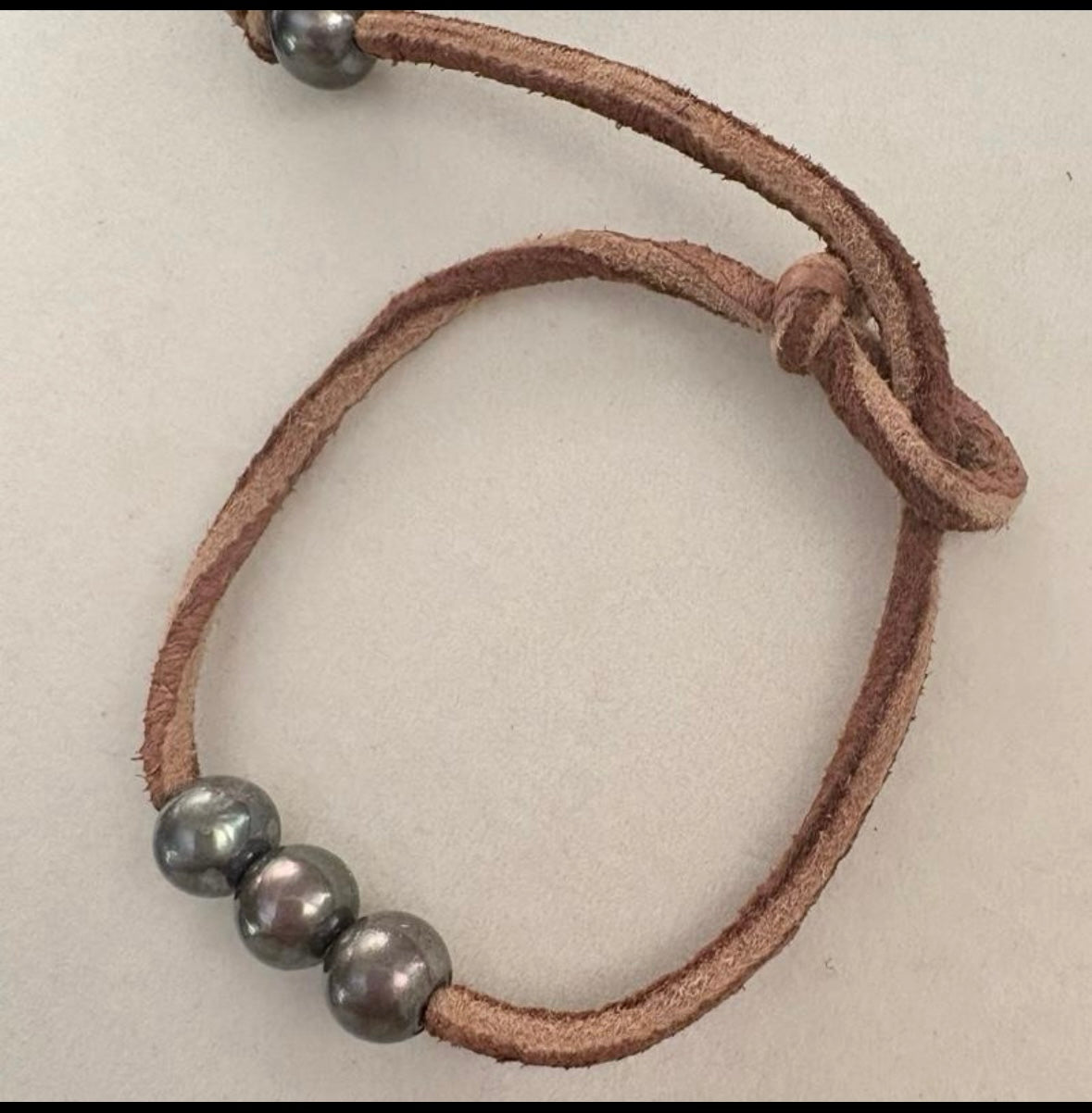 Deerskin Edison Anklet/Bracelet