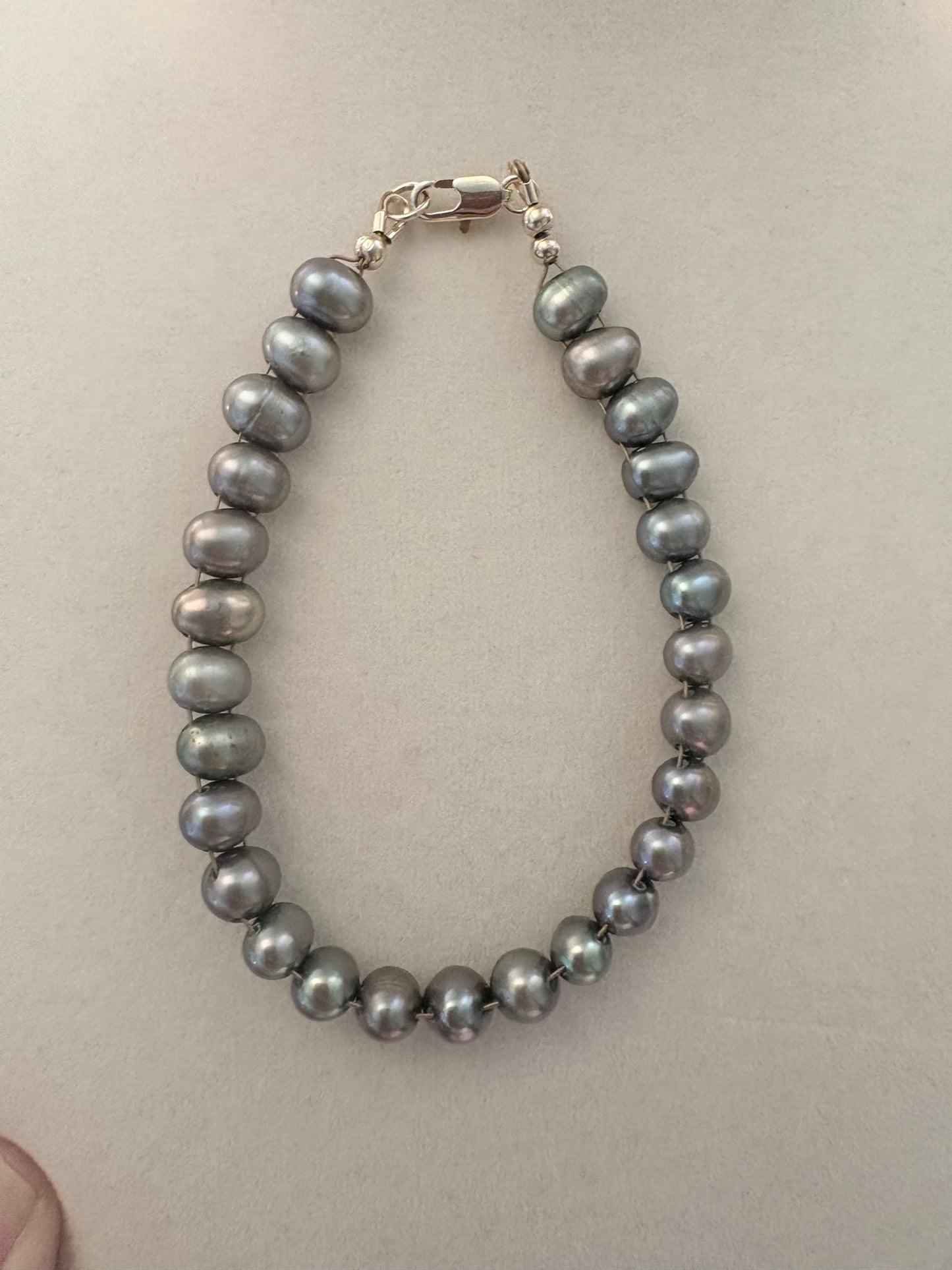 Peacock Freshwater Pearl Bracelet