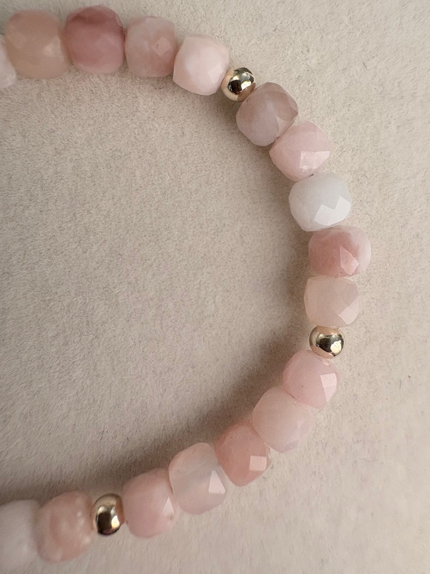 Pink Opal Bracelet