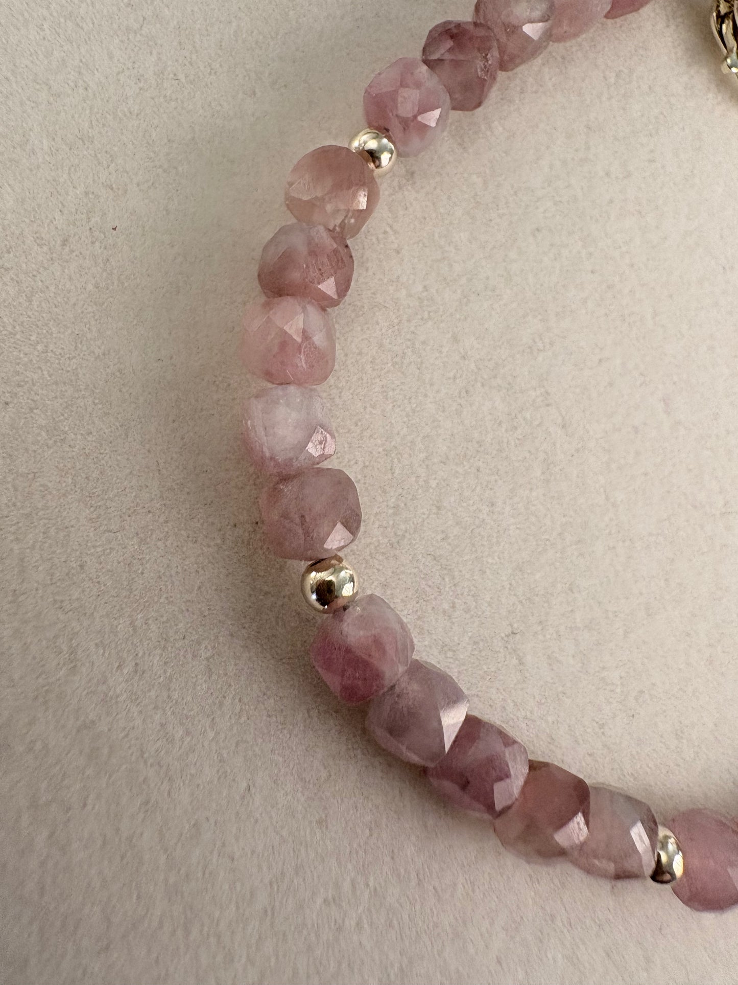 Strawberry Quartz Bracelet