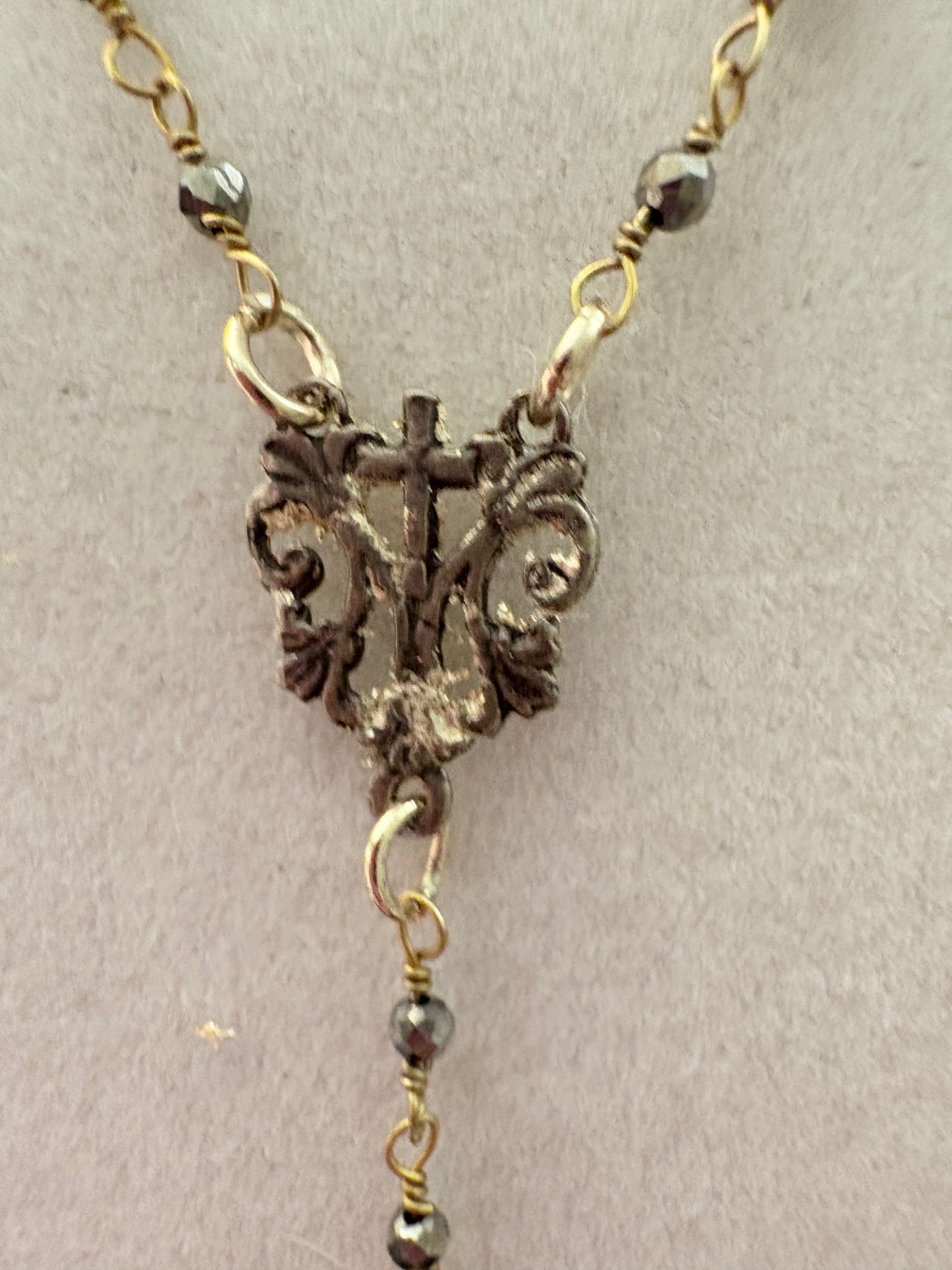 Layered Micro Pyrite Rosary