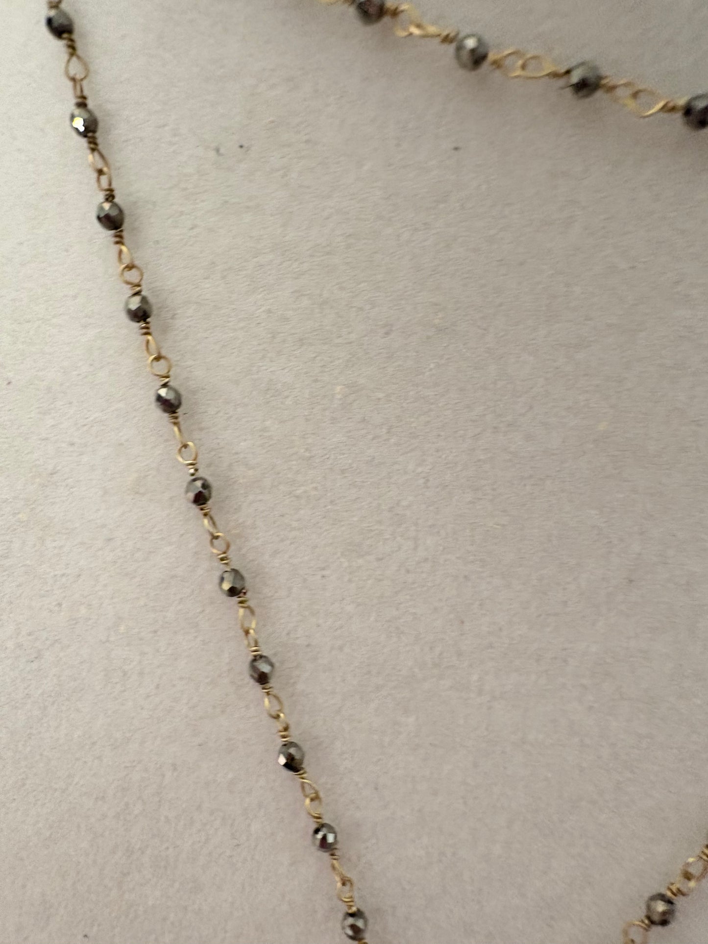 Layered Micro Pyrite Rosary