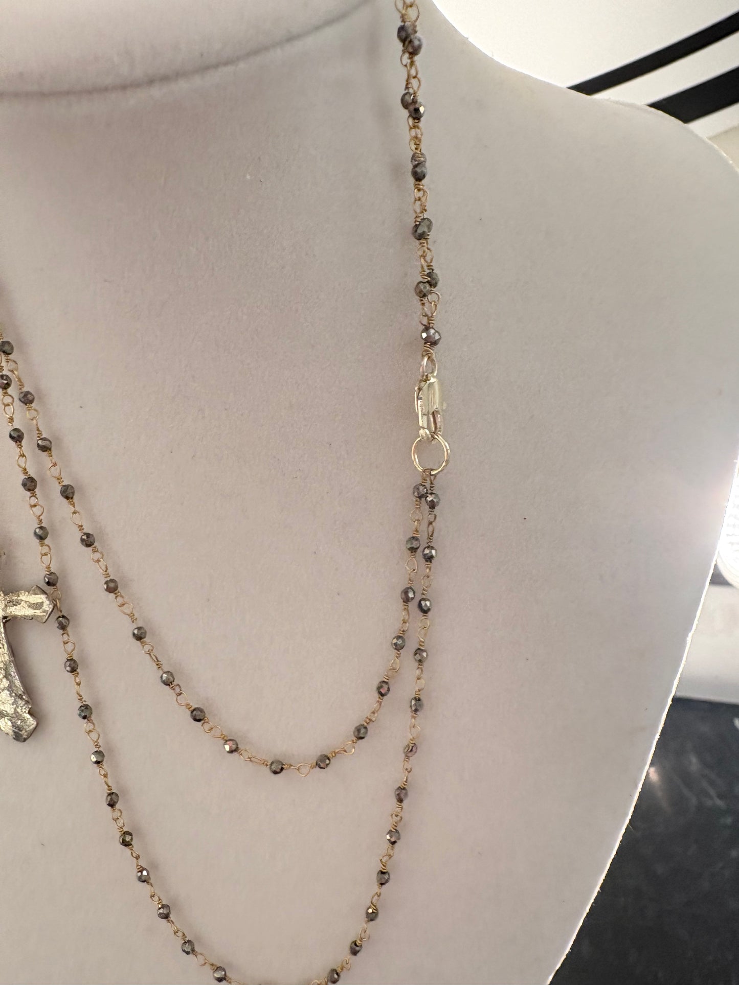 Layered Micro Pyrite Rosary