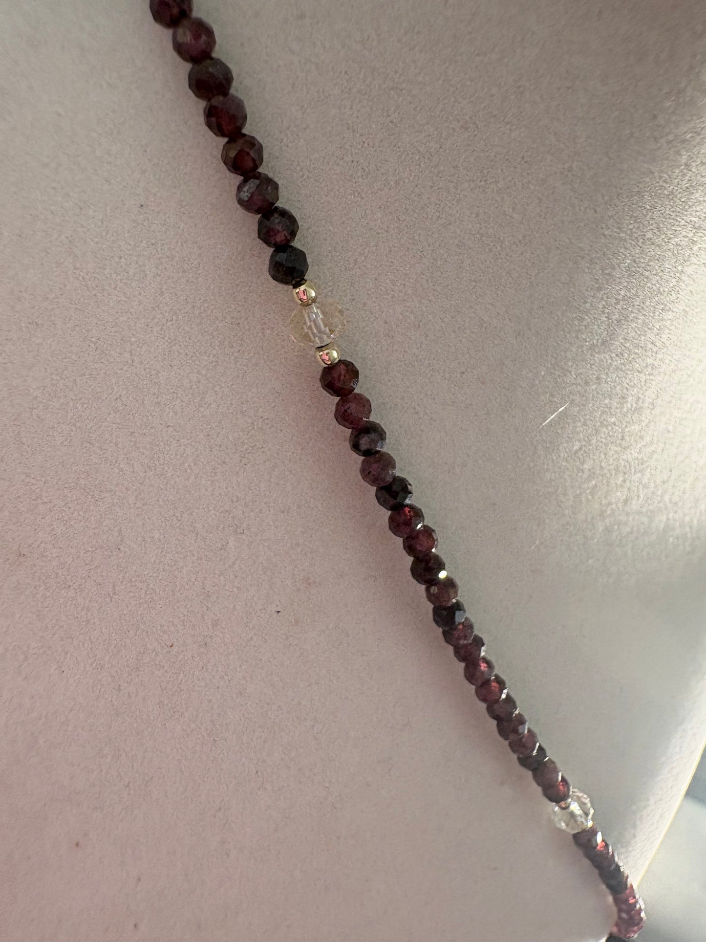 Almandine Garnet Citrine