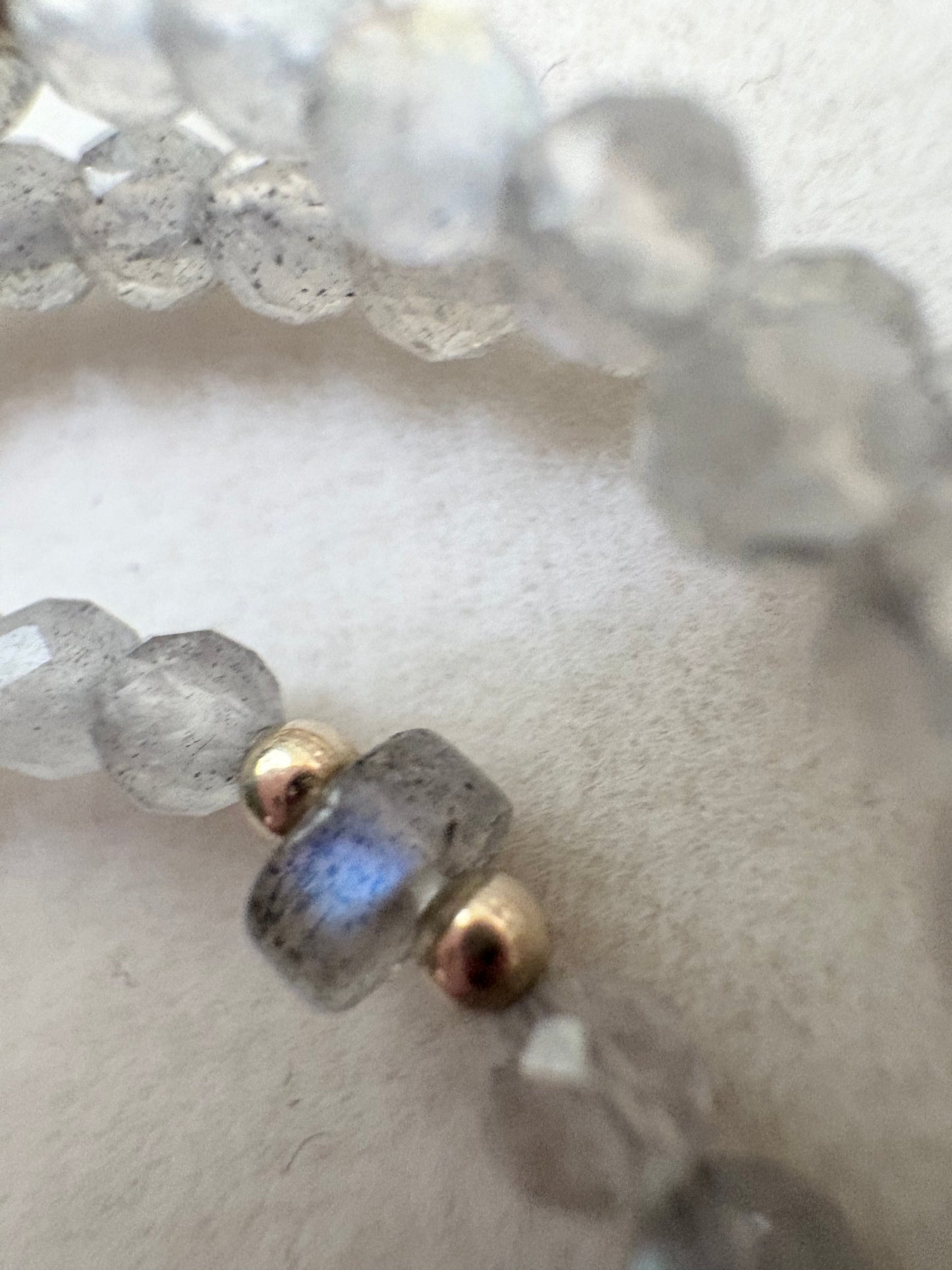 Dainty Labradorite Choker