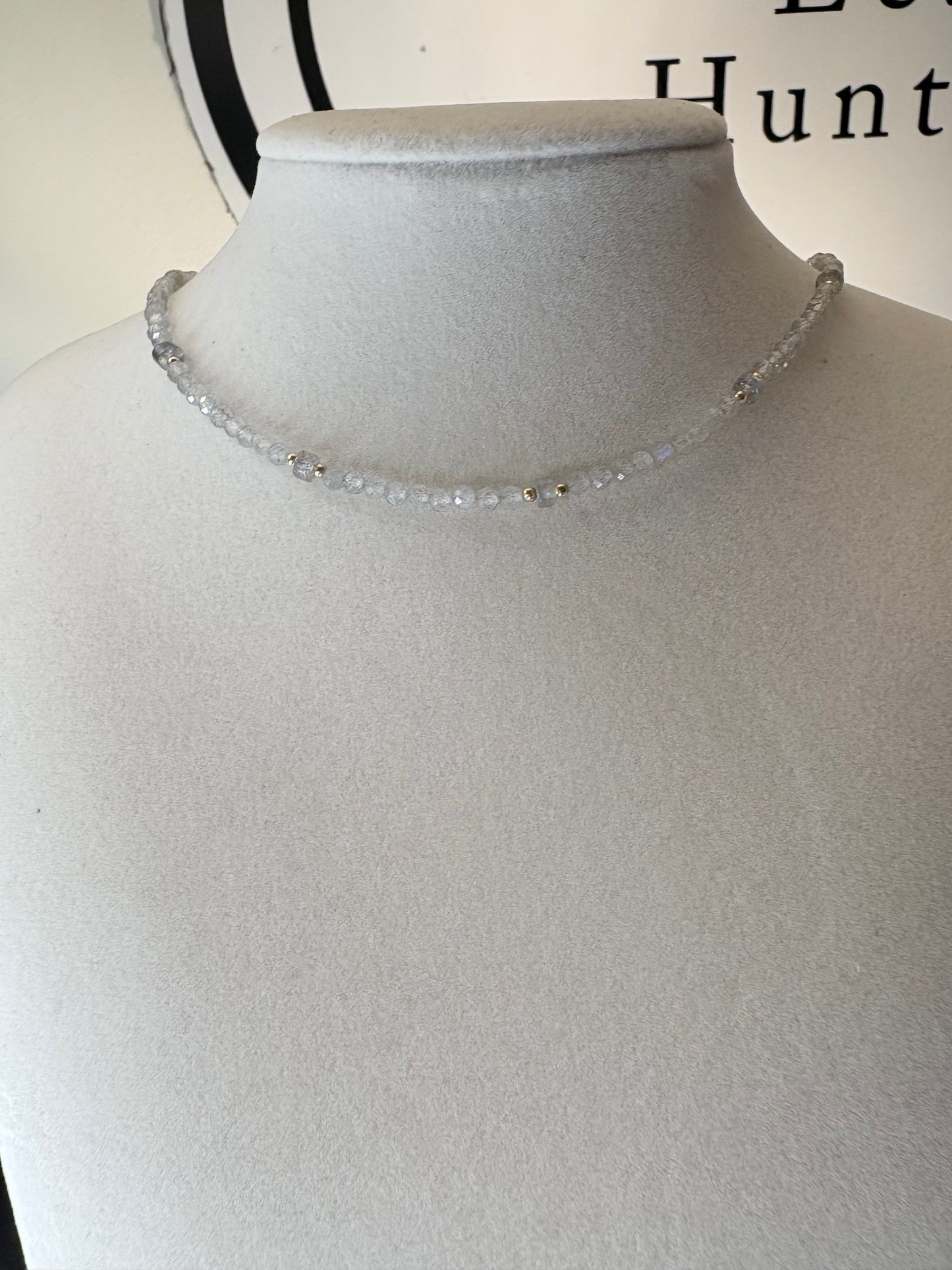 Dainty Labradorite Choker