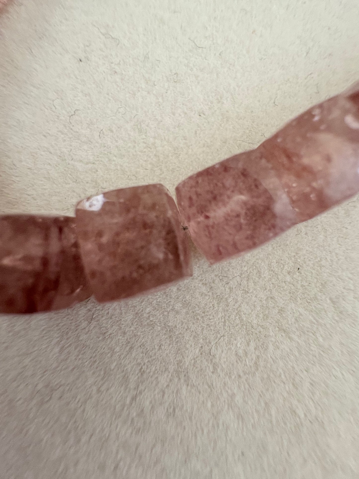 Strawberry Quartz Bracelet