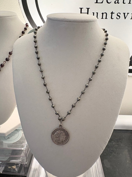 Alexander The Great Coin Necklace