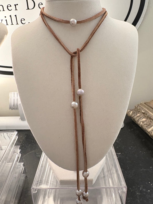 Infinity Leather Wrap