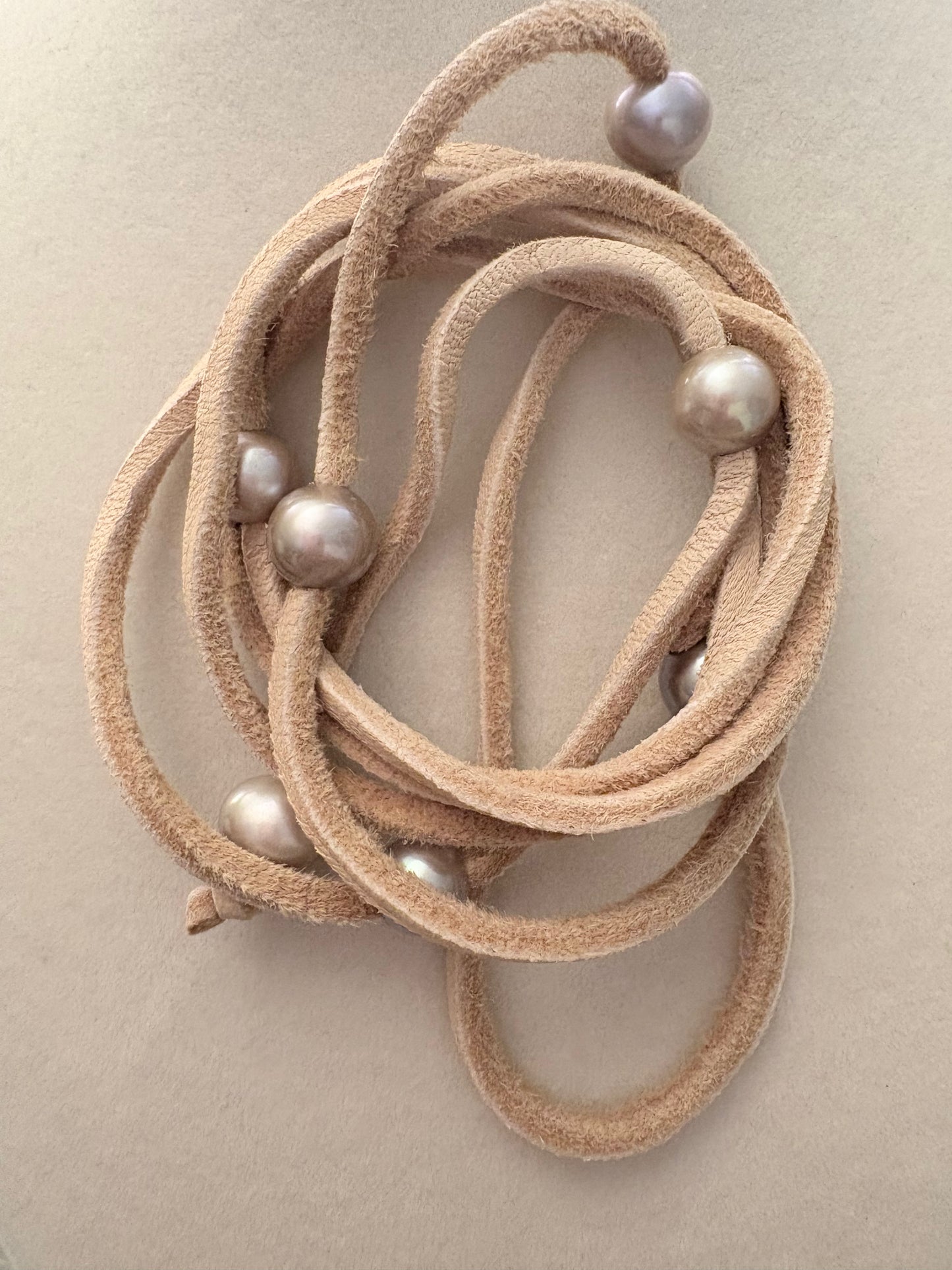 Infinity Leather Wrap