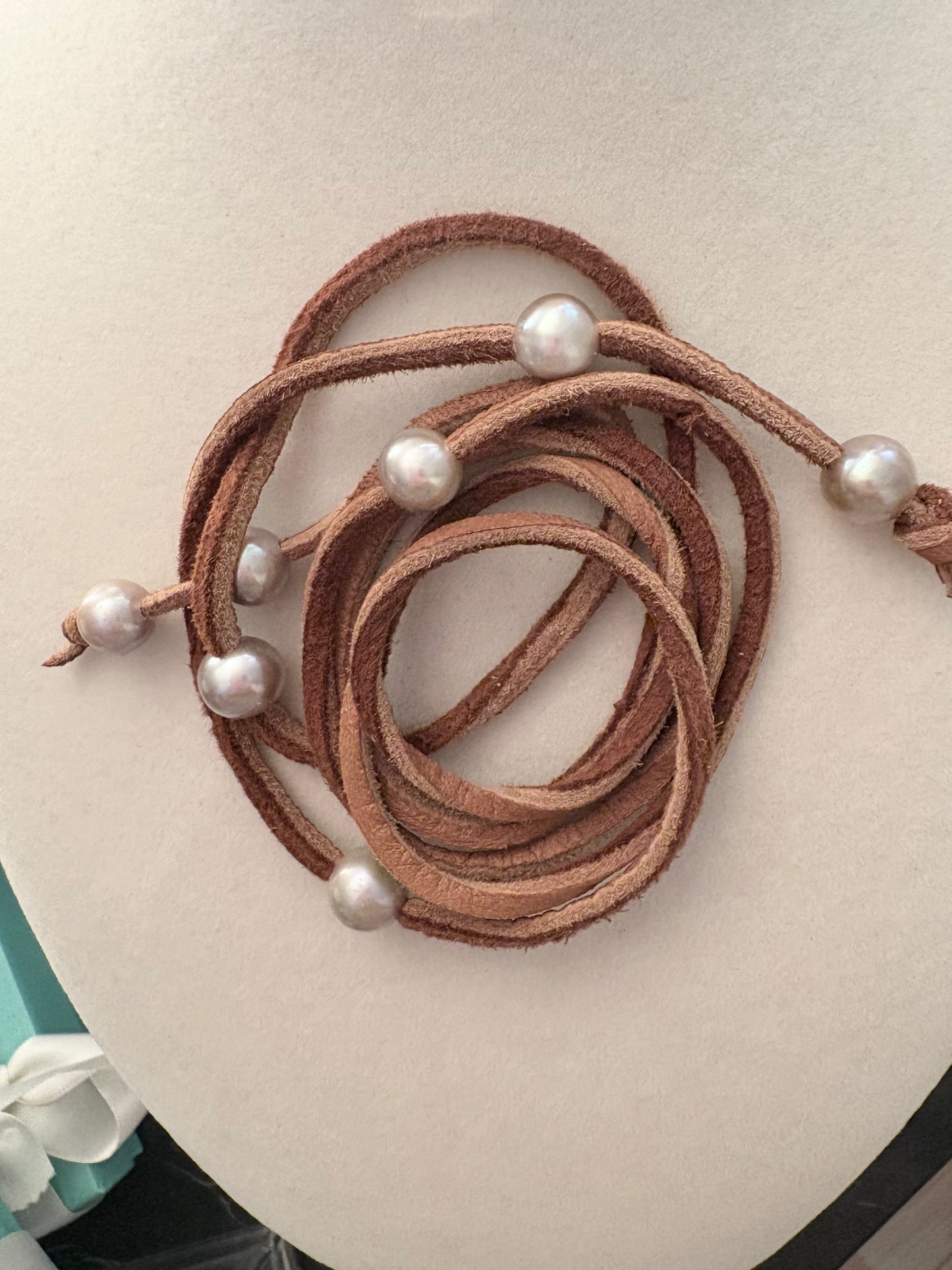 Infinity Leather Wrap