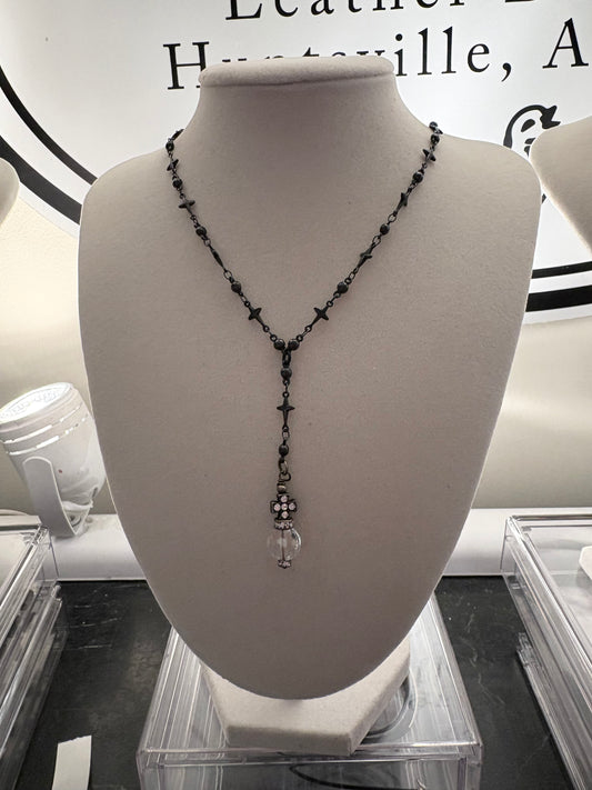 Noir Sanctum Y Necklace