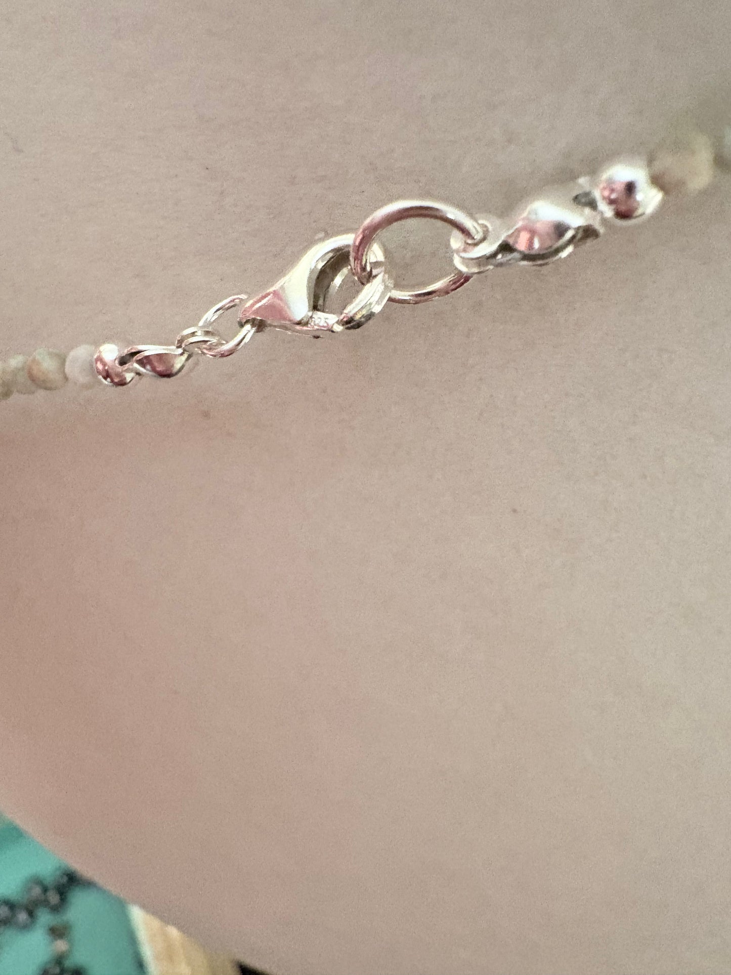 Dainty Peruvian Turquoise Necklace