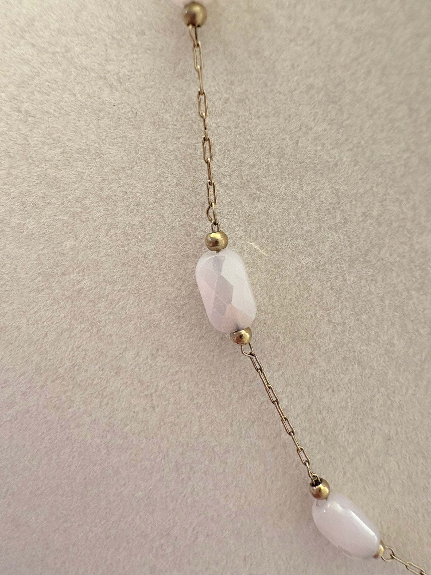 Transparent Glass Necklace