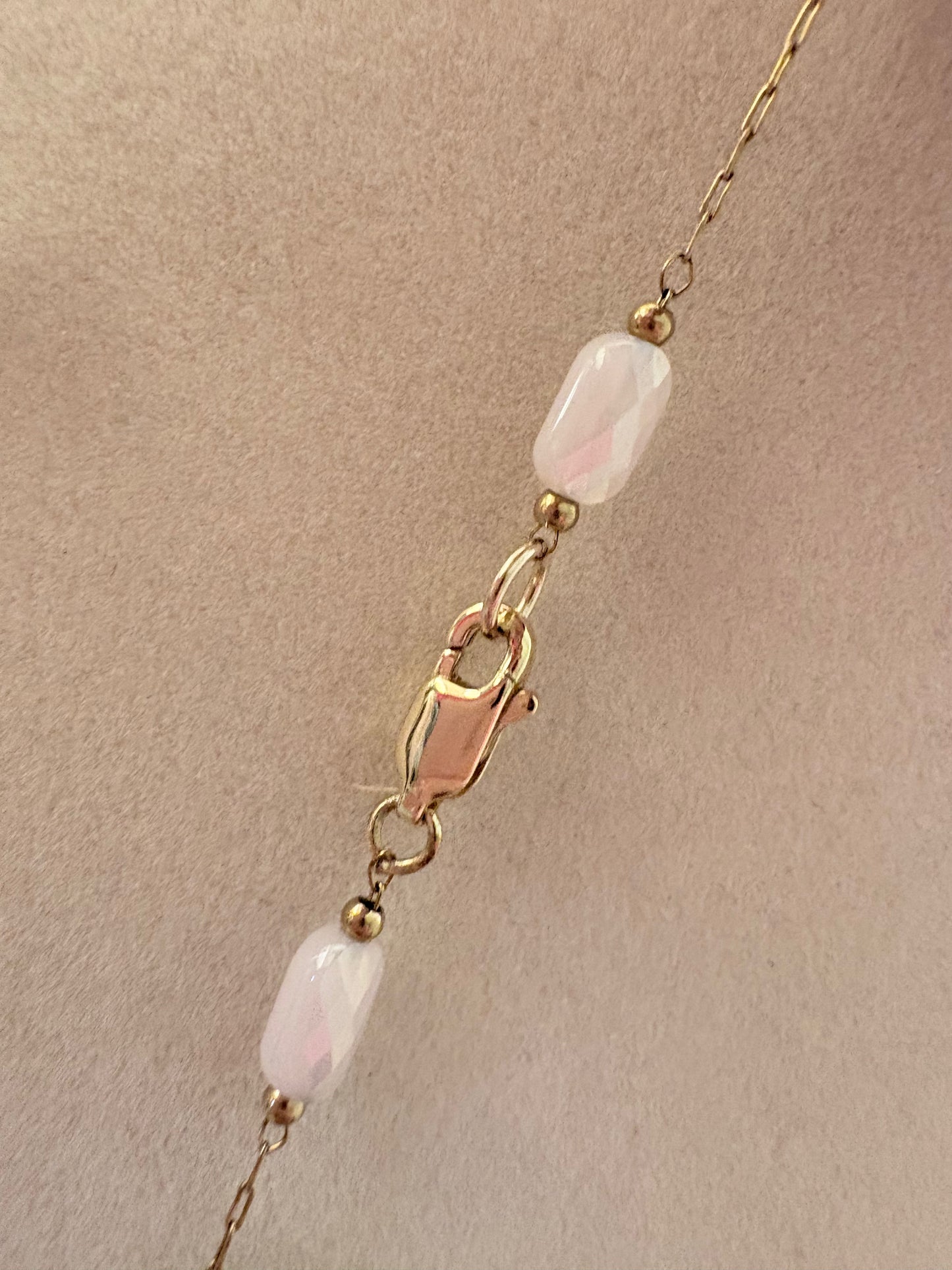 Transparent Glass Necklace