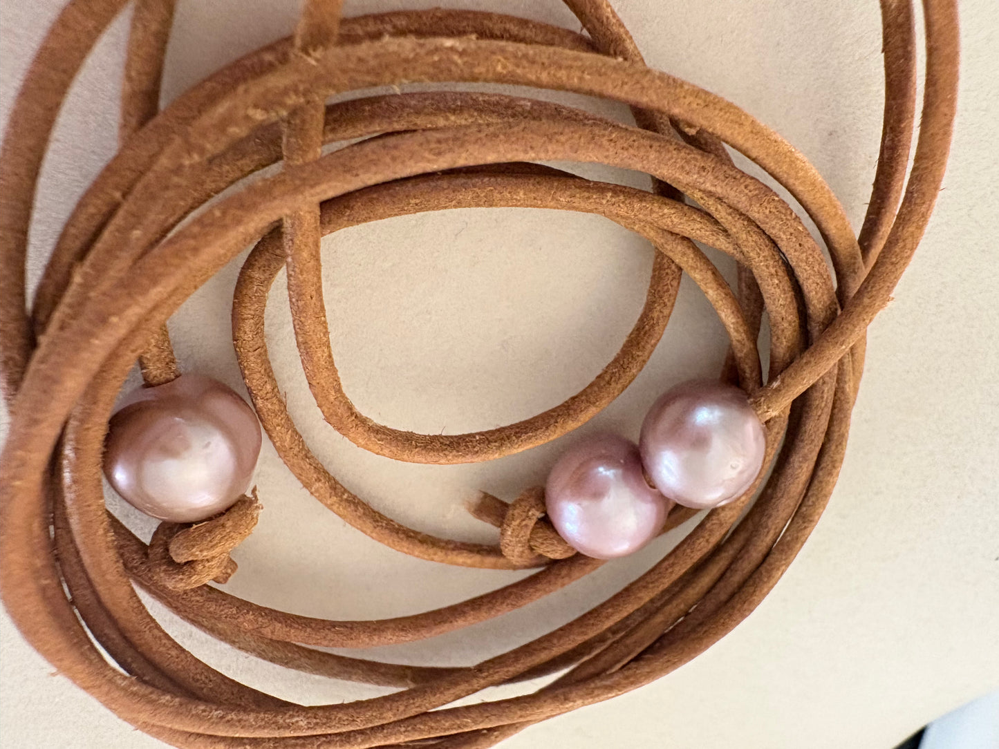 Greek Leather Wrap