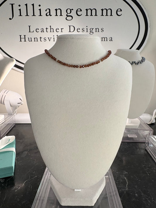 Spessartine Garnet Necklace